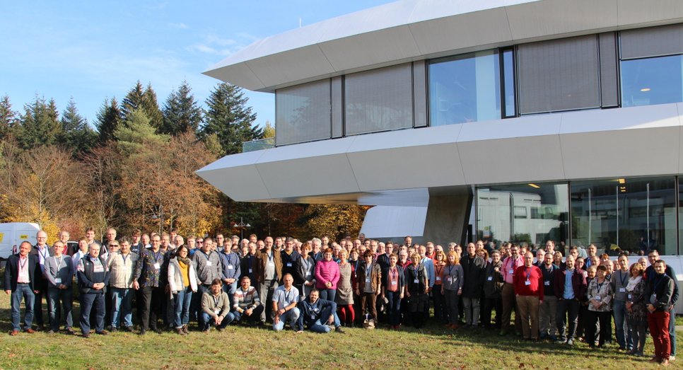 Gruppenfoto während der Fortbildung im Jahr 2018.