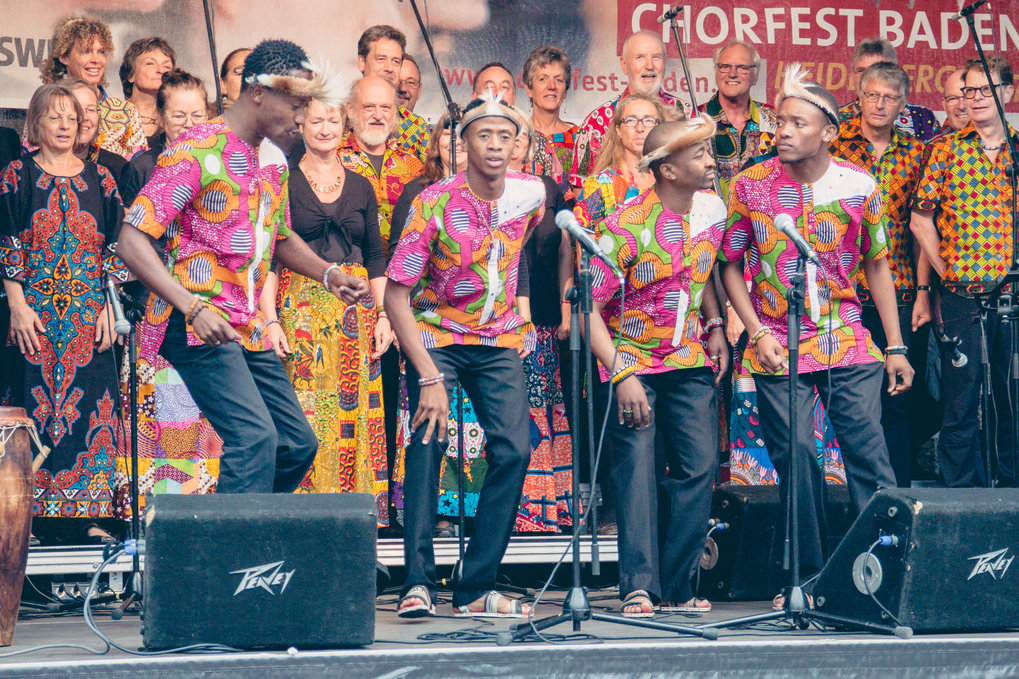 Mokoyaala Chor Heidelberg und Simunye Quartett Südafrika