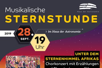 Konzert: Unter dem Sternenhimmel Afrikas