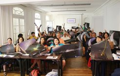 Teacher training session in Santiago de Chile 2013