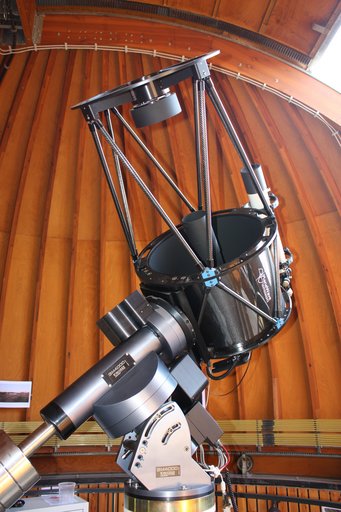 Das 50cm-Teleskop von MPIA und HdA. Das 50cm-Teleskop von MPIA und HdA.