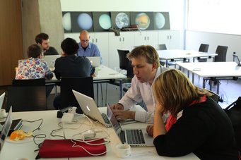 Concentrated work during the .astronomy 4 conference in Summer 2012. Concentrated work during the .astronomy 4 conference in Summer 2012.