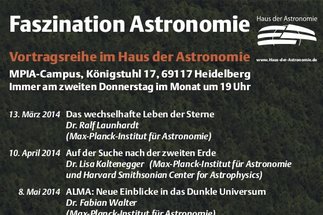 Vortragsreihe "Faszination-Astronomie" 2014