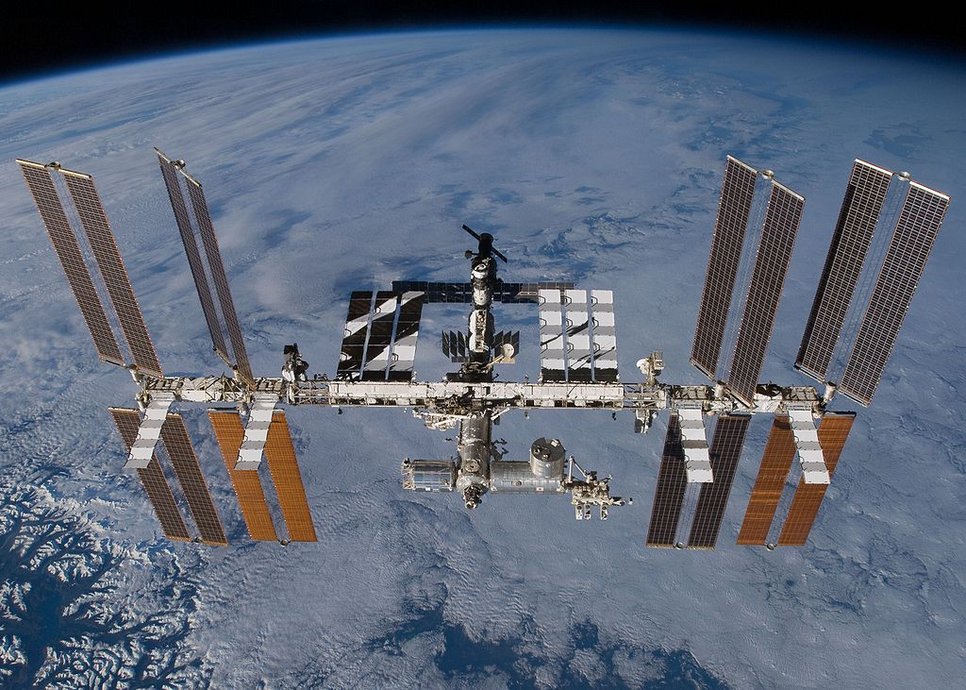 Die Internationale Raumstation ISS im Jahre 2009
