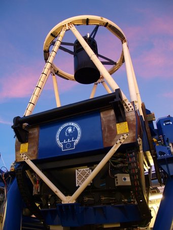 LCOGT's Faulkes Telescope North, with its 2 meter mirror, was used by participants at the 2015 HdA/MPIA Girls' Day. LCOGT's Faulkes Telescope North, with its 2 meter mirror, was used by participants at the 2015 HdA/MPIA Girls' Day.