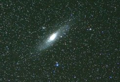 Andromeda-Galaxie, Teneriffa, Izana, Oktober 2011