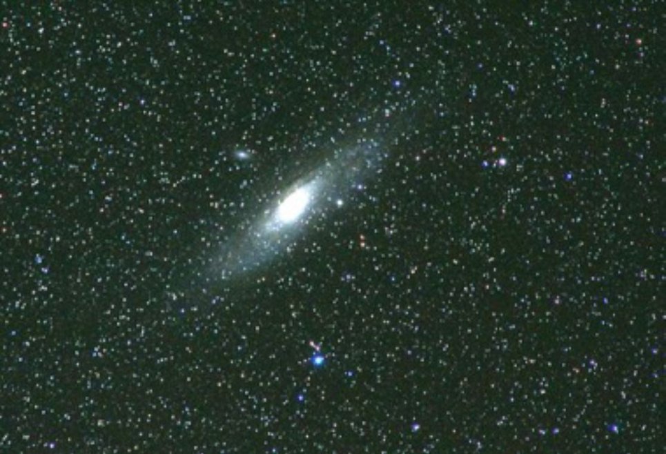 Andromeda-Galaxie, Teneriffa, Izana, Oktober 2011