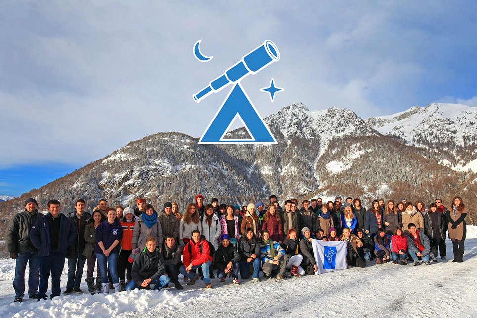 Die Teilnehmer des ESO-Astronomiecamps 2014