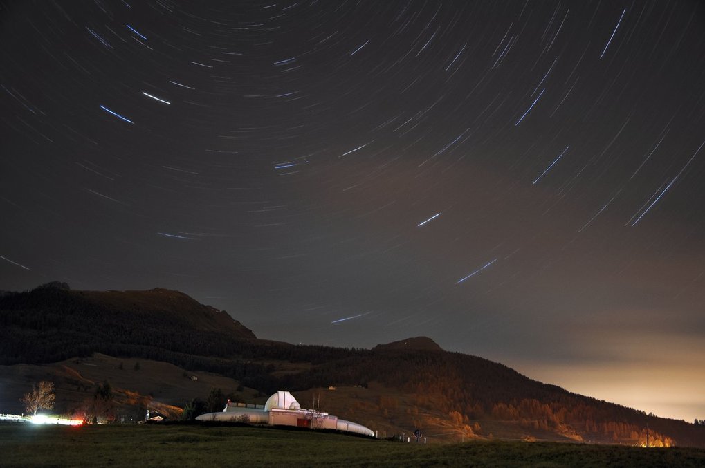Das Osservatorio Astronomico in der autonomen Region Aostatal, wo das 4. Astronomiecamp der ESO stattfinden wird. Das Bild wurde von einem Teilnehmer des Camps 2015 aufgenommen.
