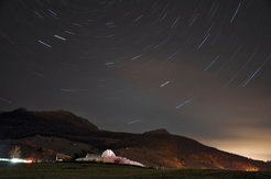 Das Osservatorio Astronomico in der autonomen Region Aostatal, wo das 4. Astronomiecamp der ESO stattfinden wird. Das Bild wurde von einem Teilnehmer des Camps 2015 aufgenommen.