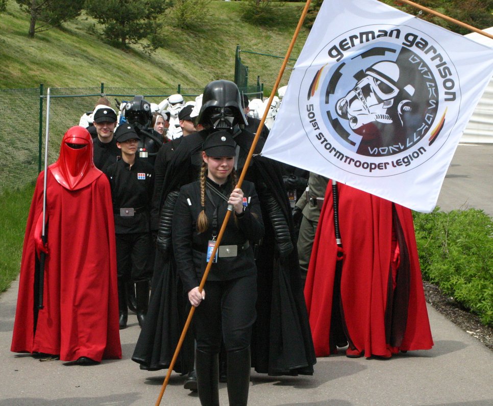 Mitglieder der German Garrison beim Star War-Tag 2005 im Legoland