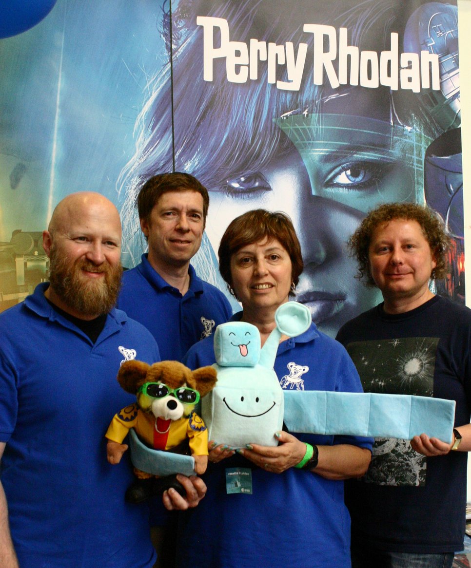 Perry Rhodan goes Raunmsonde Rosetta