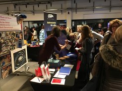 Der Stand vom Haus der Astronomie: hier ging es um das Thema Sternbilder