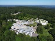 A bird's eye view of the MPIA campus