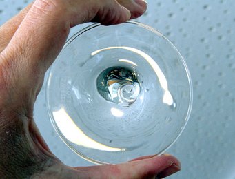 Model of a gravitational lens Model of a gravitational lens