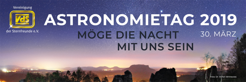 Banner Astronomietag 2019 Banner Astronomietag 2019