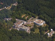 A bird's eye view of the MPIA campus