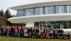 Die Teilnehmer*innen der bundesweiten Lehrerfortbildung Astronomie 2019