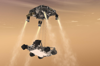 Wie gelingt eine weiche Landung auf dem Mars?
