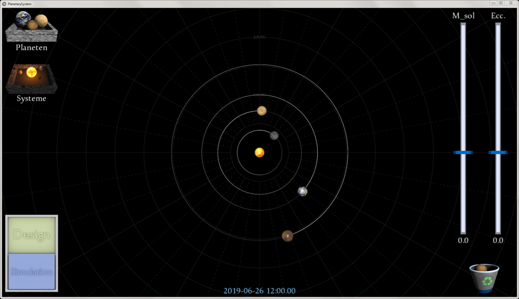 Planetary System App