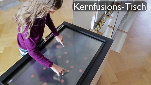Touch Tables at the exhibition "Astronomie für Alle", Schloss Mainau, May 2019