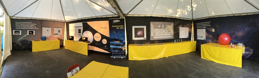 Das Grundschulzelt mit seinen vier Stationen Das Grundschulzelt mit seinen vier Stationen