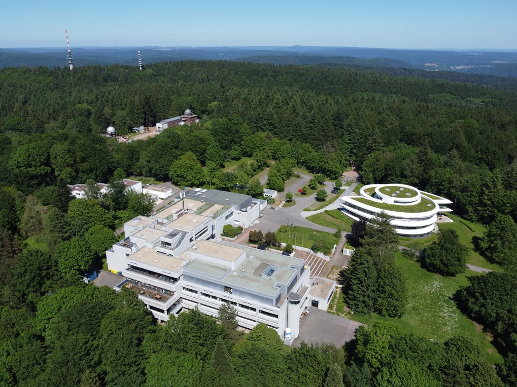 Der MPIA-Campus am 13. Juni 2021