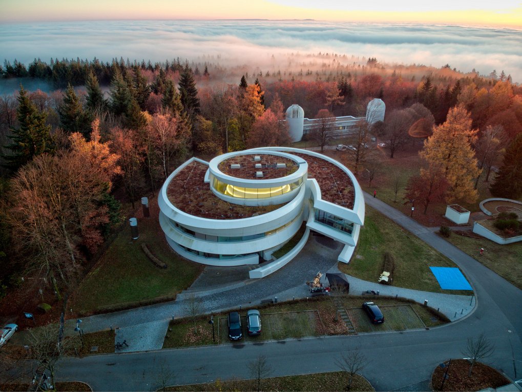 Beeindruckend anzusehen war es, wie die Wolken am 11. November 2021 den Königstuhl rund um das HdA verdeckten.