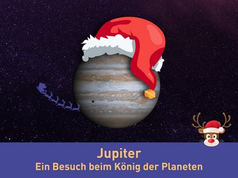 Hintergrund: Thijs Slootjes auf Unsplash; Jupiter: NASA/JPL/University of Arizona; alle weiteren Bilder: Freepik.com
