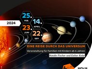 Reise durch das Universum für Familien 2024