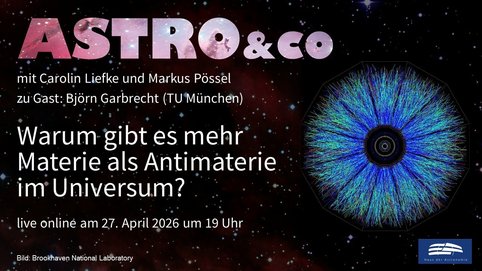 Warum gibt es mehr Materie als Antimaterie im Universum - und damit Sterne, Galaxien und uns? Gemeinsam mit Teilchenphysiker Björn Garbrecht gehen wir der Sache auf den Grund