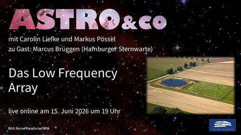 Das Low-Frequency Array (LOFAR) ist ein Radiointerferometer für den Frequenzbereich von 10 bis 240 MHz bestehend aus einem Antennennetzwerk zentriert in den Niederlanden und mehreren Stationen auch in Deutschland. Marcus Brüggen berichtet uns von der Vielzahl radioastronomischer Projekte, die damit verfolgt werden.