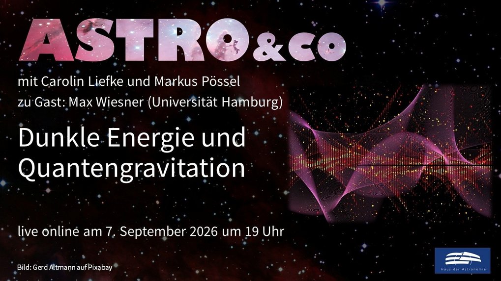 Quantengravitation beschreibt den Versuch, die Gesetze der Schwerkraft mit den Gesetzen der Quantenmechanik zu vereinen – also zu erklären, wie Raum und Zeit auf kleinster Skala funktionieren. Max Wiesner verrät uns, wie sich fundamentale Phänomene des Universums wie die Dunkle Energie auf Grundlage der Quantengravitation besser beschreiben lassen.
